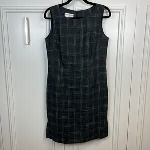 Barry Bricken Sport Black Check Dress
